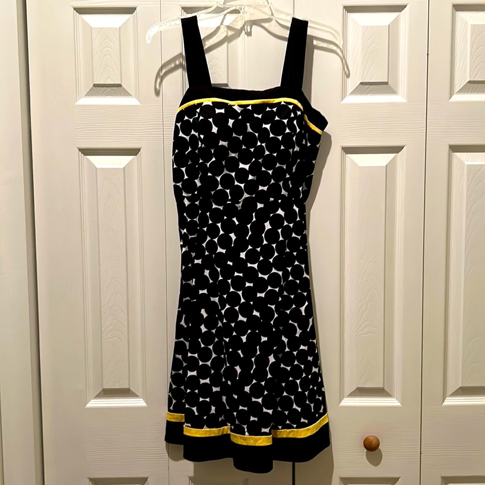 Black and white dress